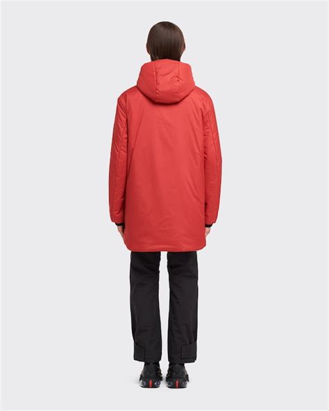 Red Light Polyester padded jacket 